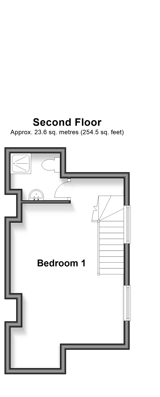 New Road Porchfield, Thorness floorplan