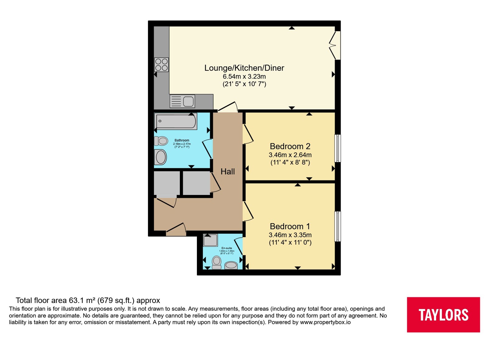 98, Hollybrook Park, Bristol floorplan