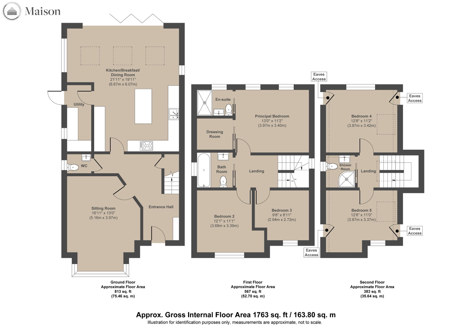 145, Maidstone Road, Sevenoaks floorplan