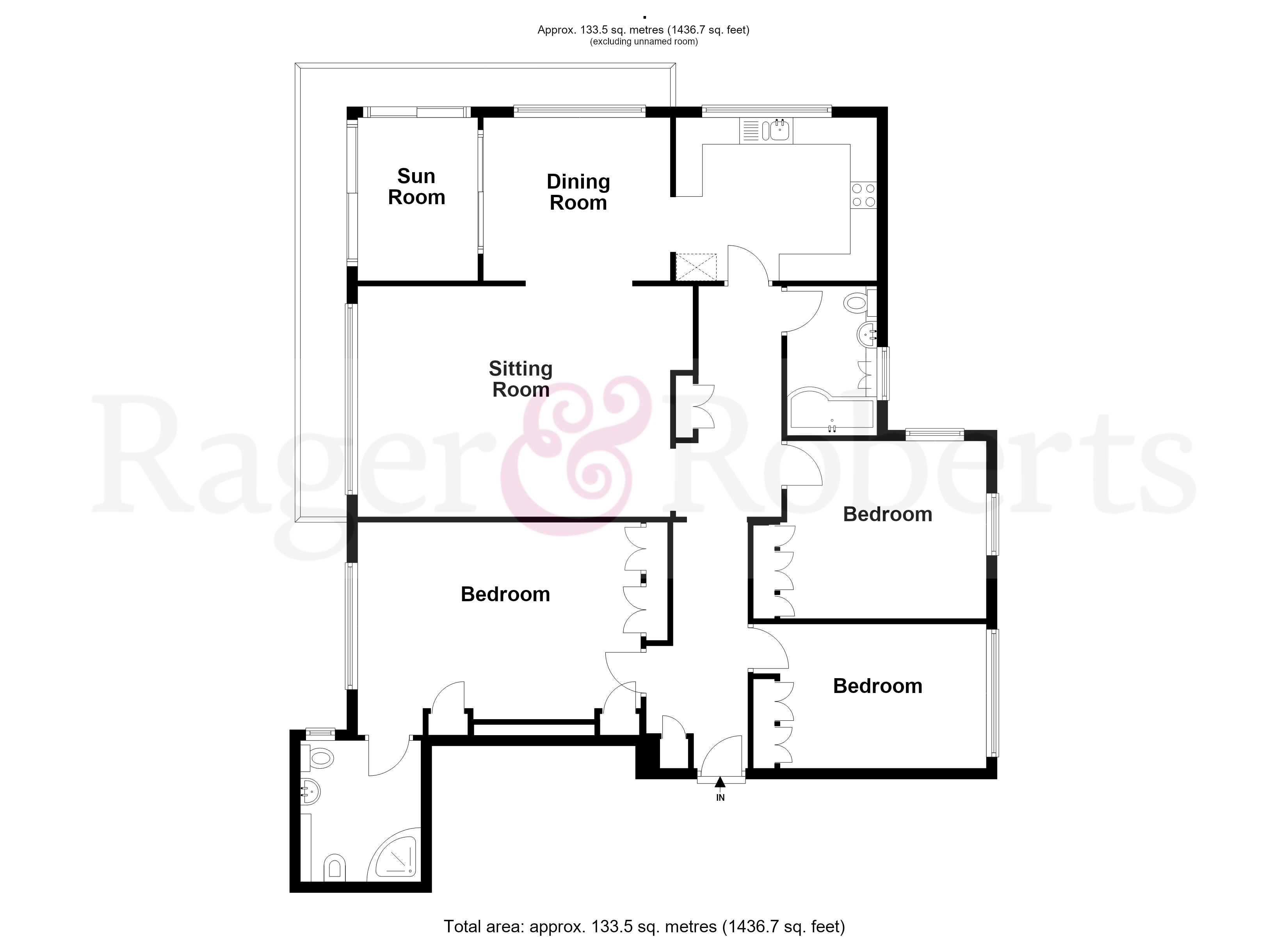 Flat 5 Compton Lodge,, 23, Compton Place Road, East Sussex floorplan