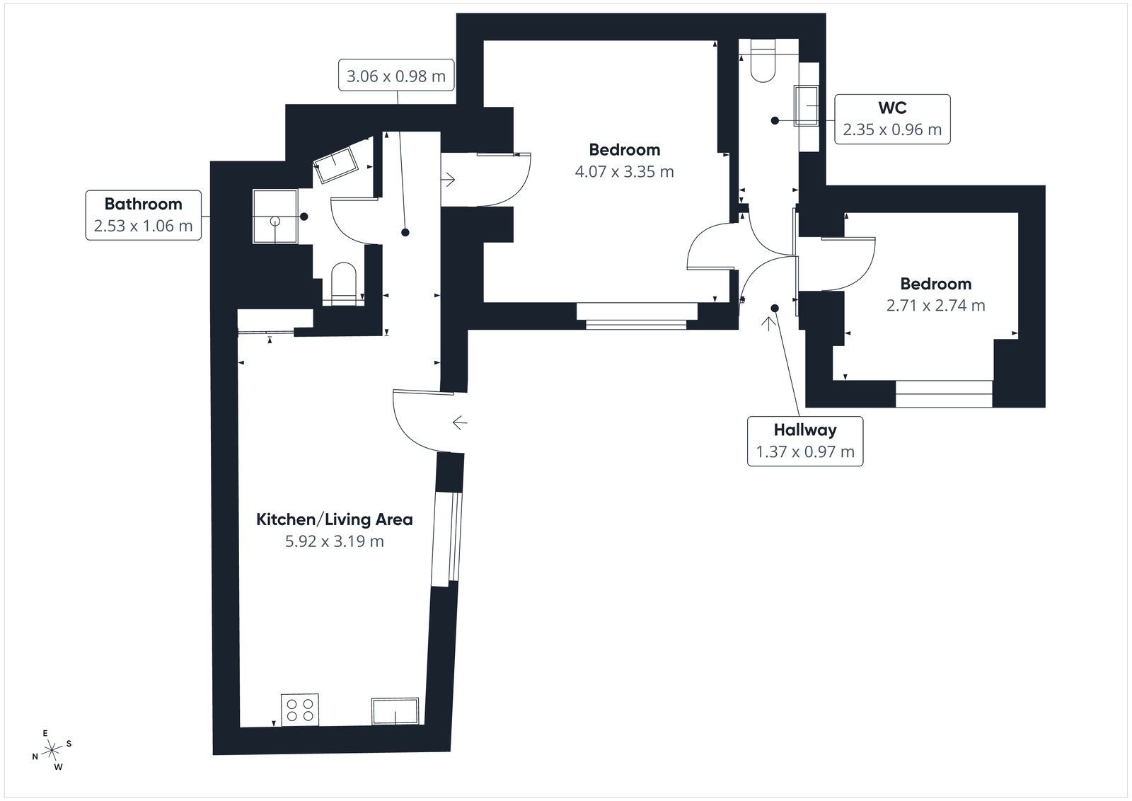 High Street, Lydney floorplan
