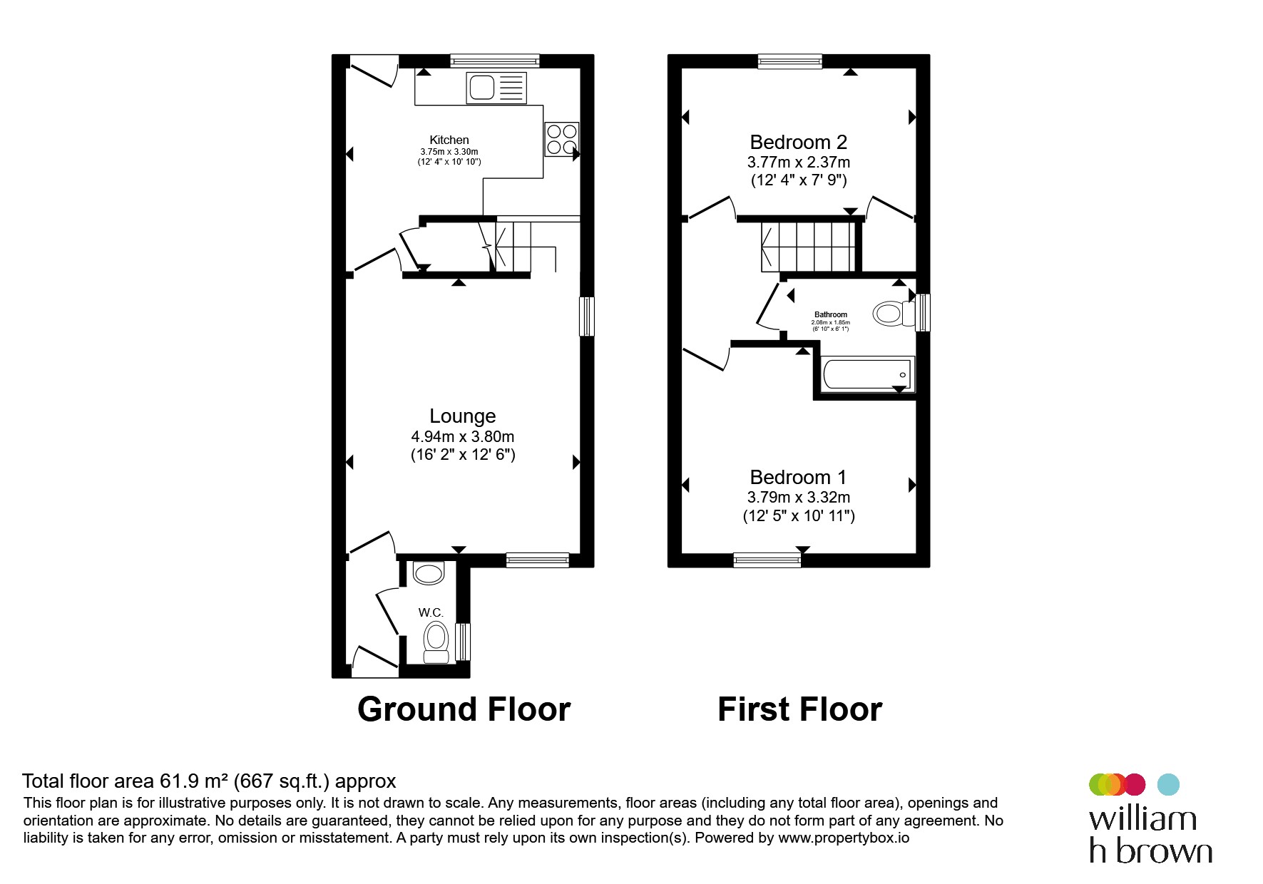 96, Jenkin Way, Doncaster floorplan