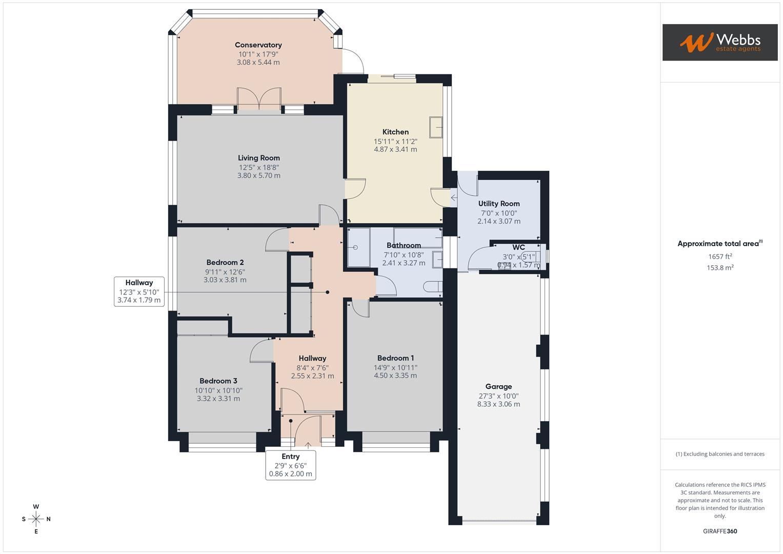 Cotterstock, Lower Penkridge Road, Stafford floorplan