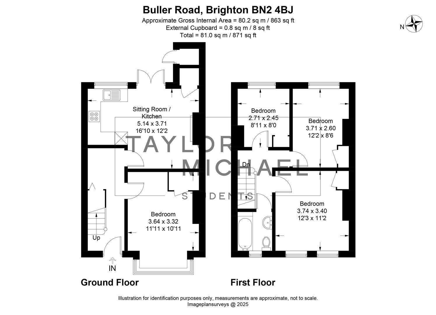 Buller Road, Brighton floorplan