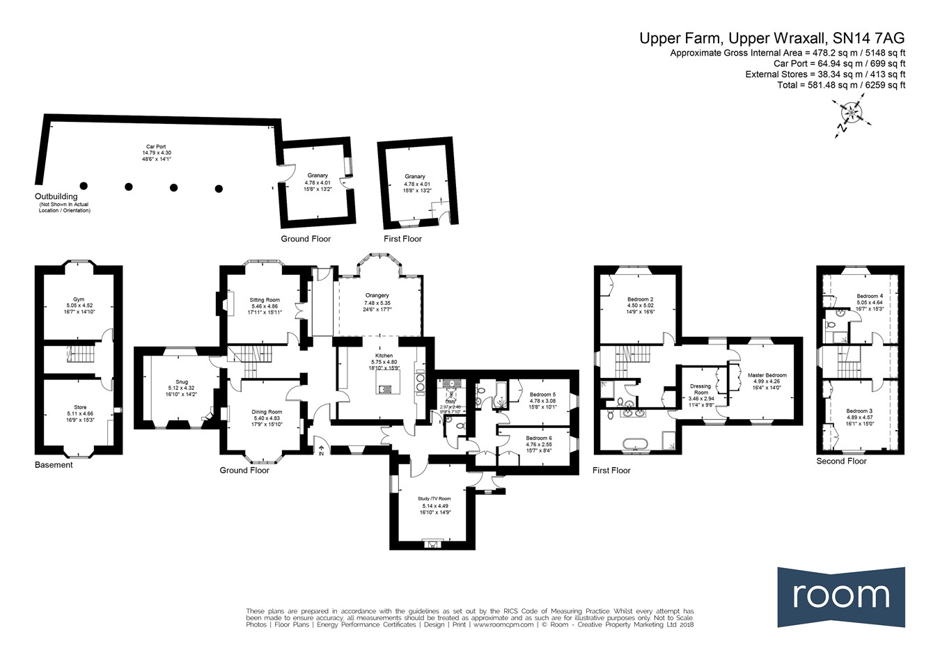 6 Bedrooms Farmhouse for sale in Upper North Wraxall, Chippenham SN14