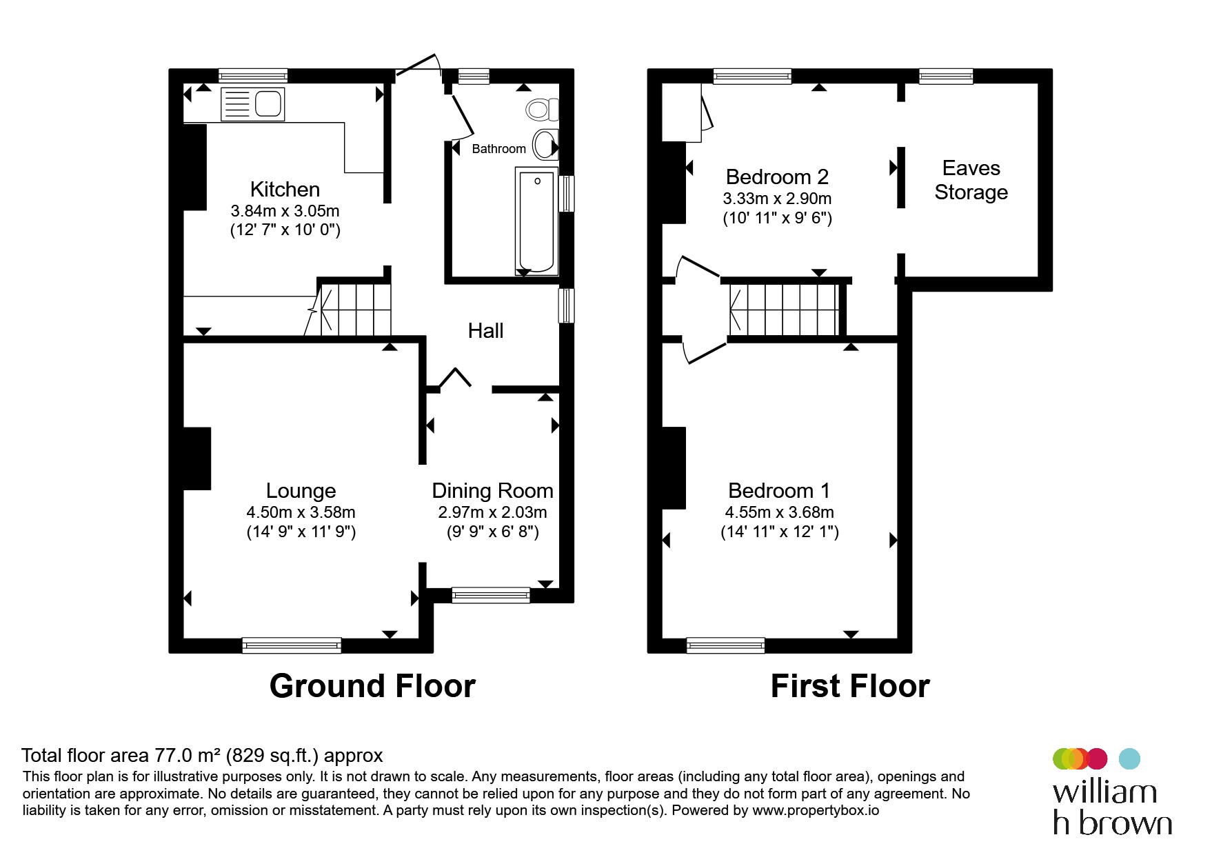 46, Great Arler Road, Leicester floorplan
