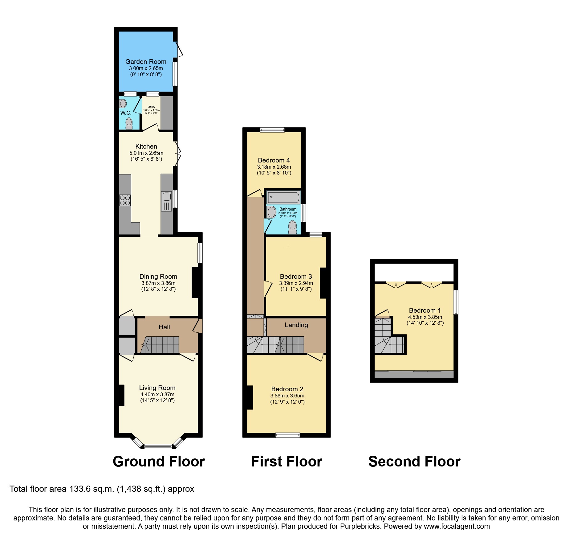 29, St. Pauls Road, Gloucester floorplan