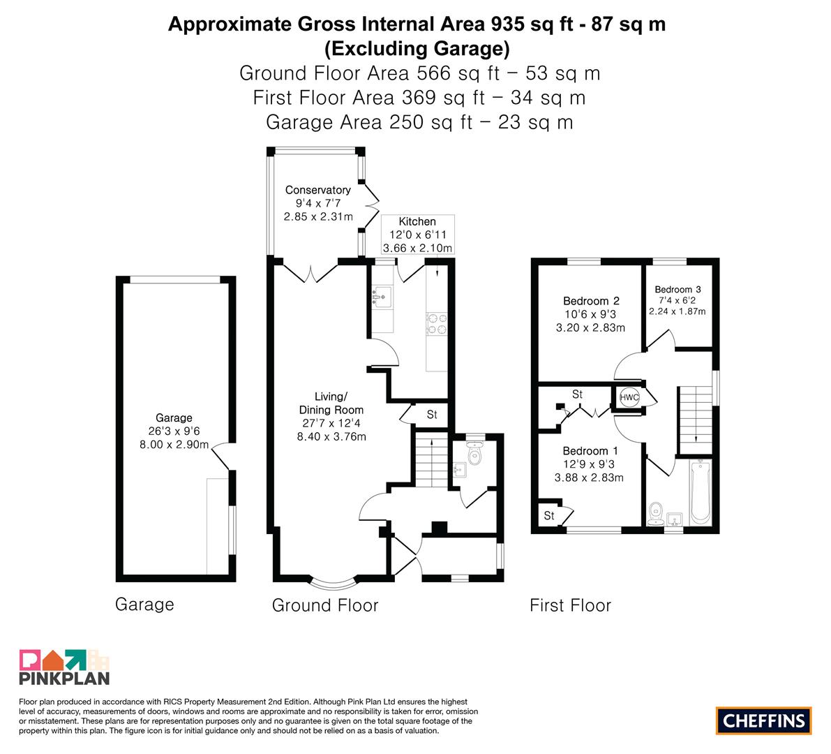 81, Weston Way, Newmarket floorplan
