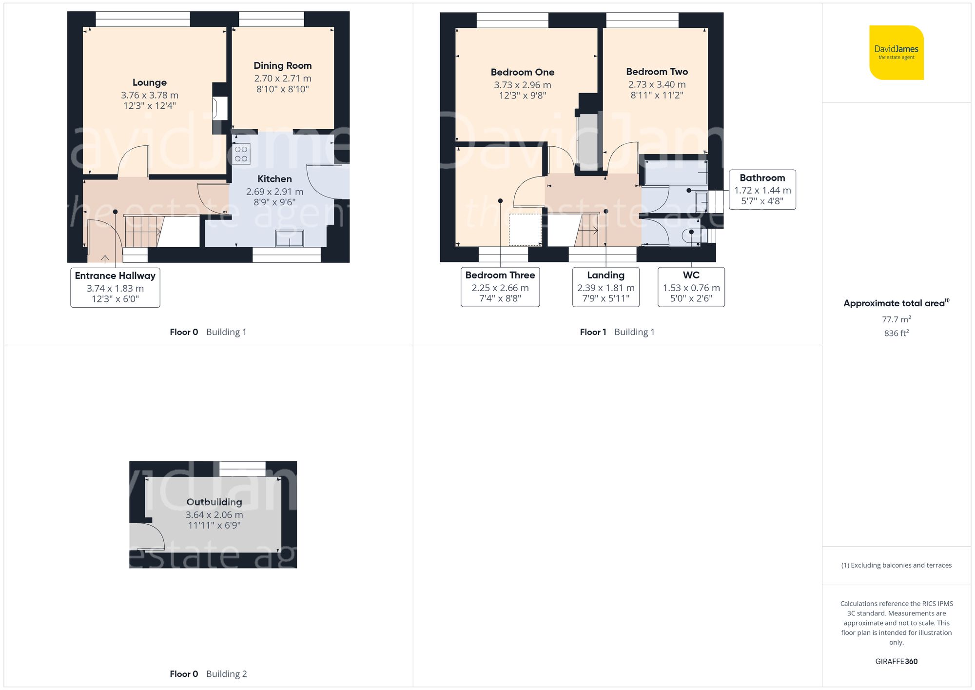 46 Cornwall Road, Nottingham floorplan