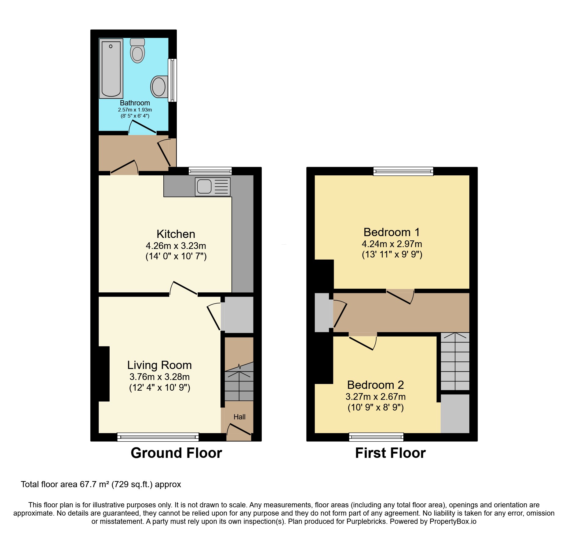 19, Livingstone Road, Ellesmere Port floorplan