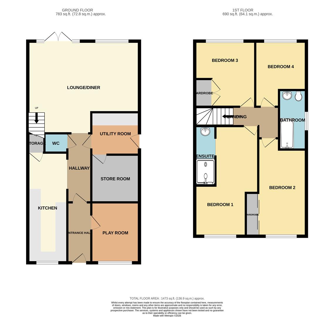 5, Jubilee Drive, Wickford floorplan