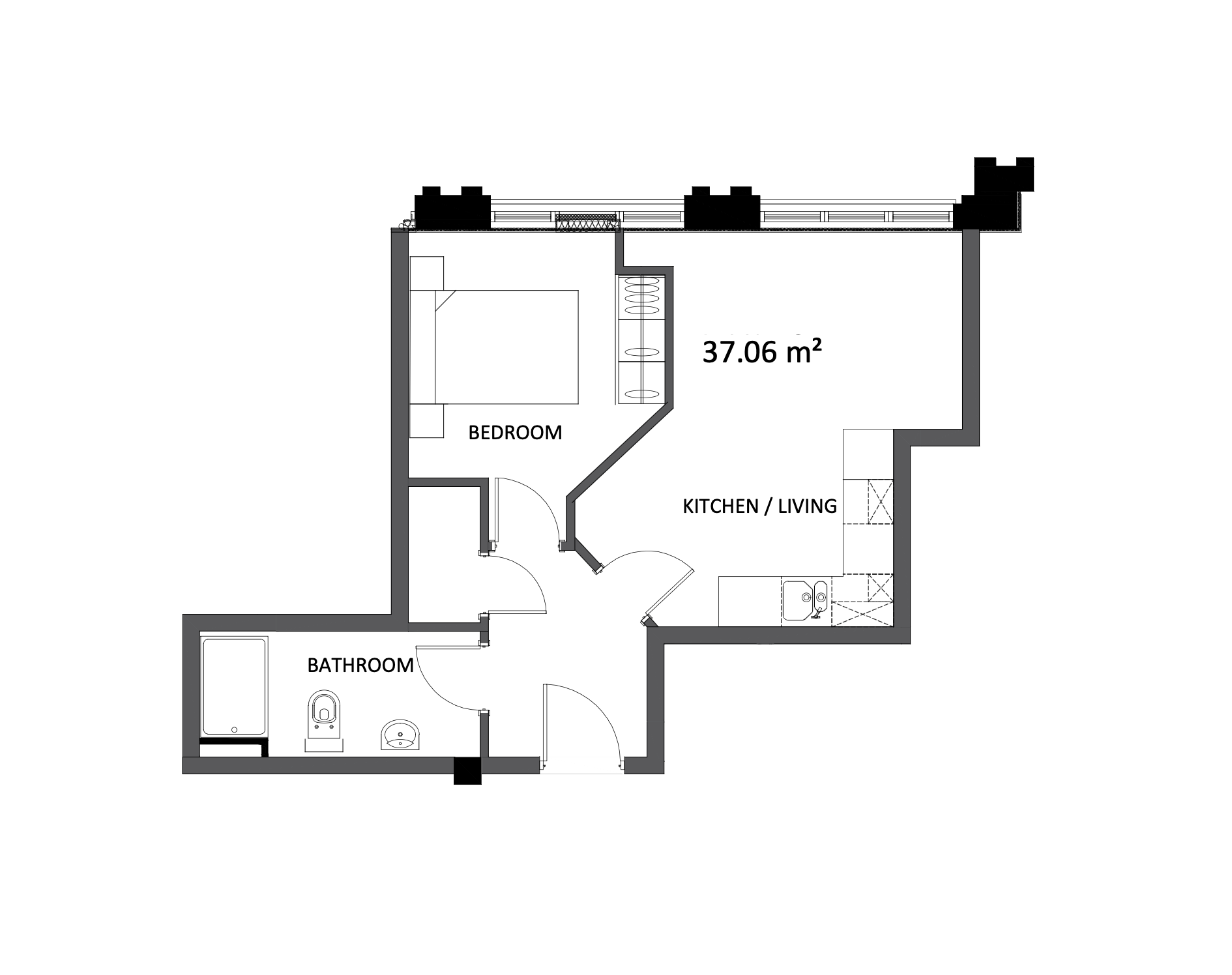 Flat 10, Headgate, Colchester, CO3 3BT, Colchester floorplan