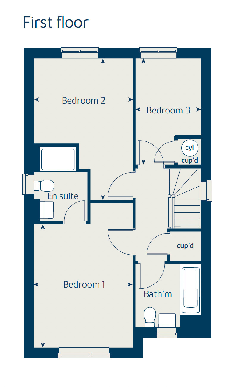 87, Hollingworth Road, Littleborough floorplan