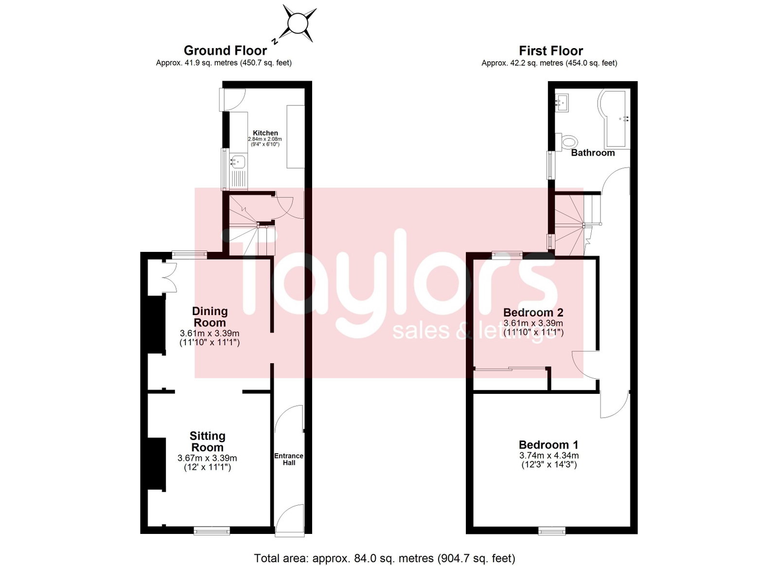 5, Princes Road, Torquay floorplan