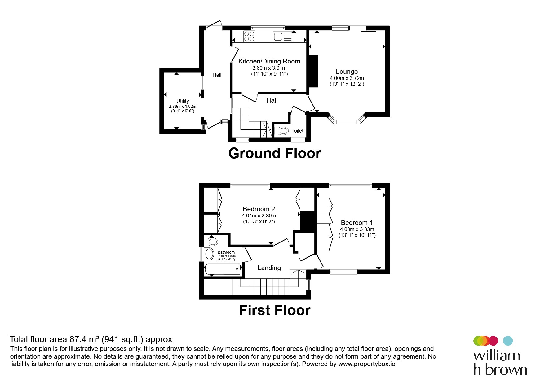 53, Chestnut Grove, Rotherham floorplan