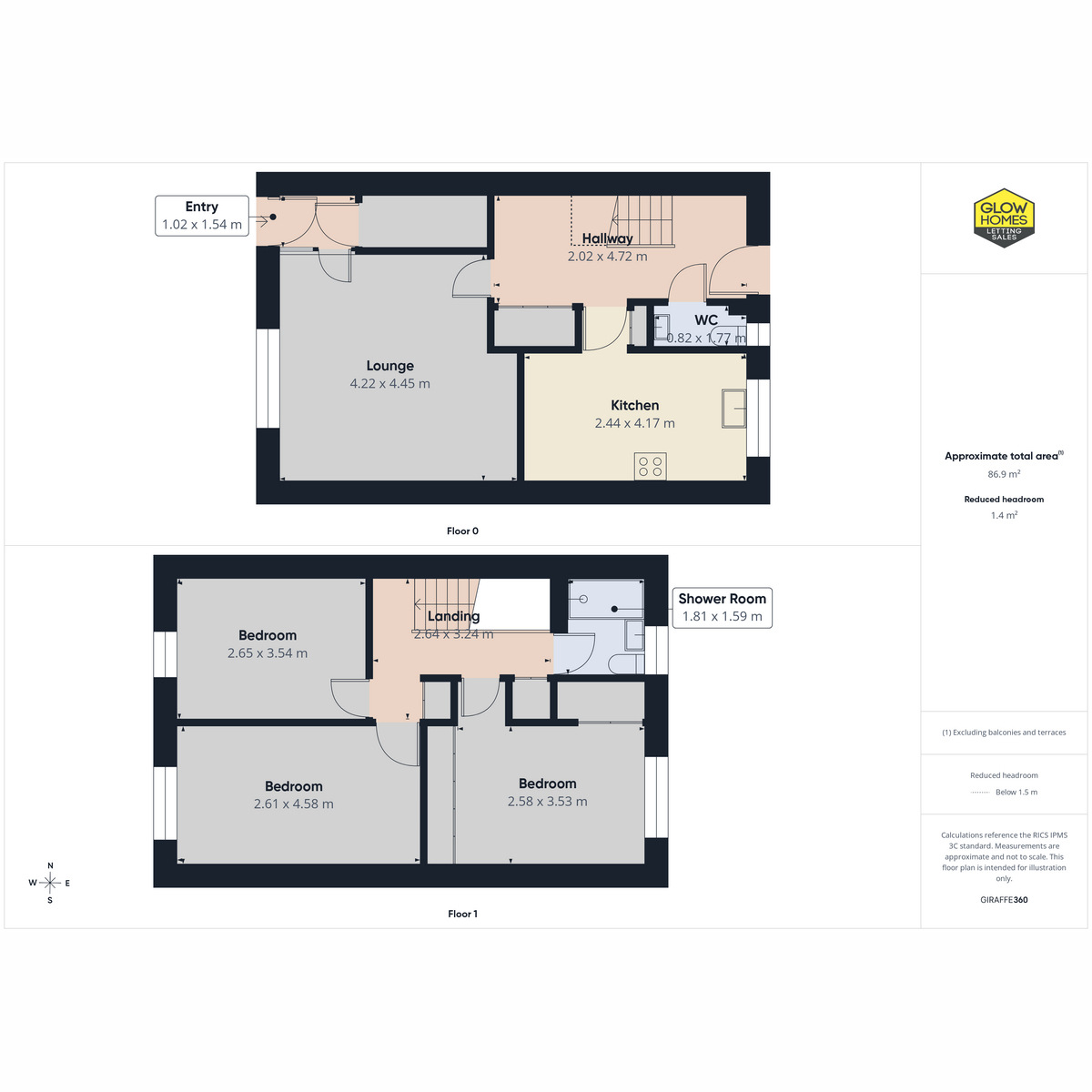 62, Darg Road, Stevenston floorplan