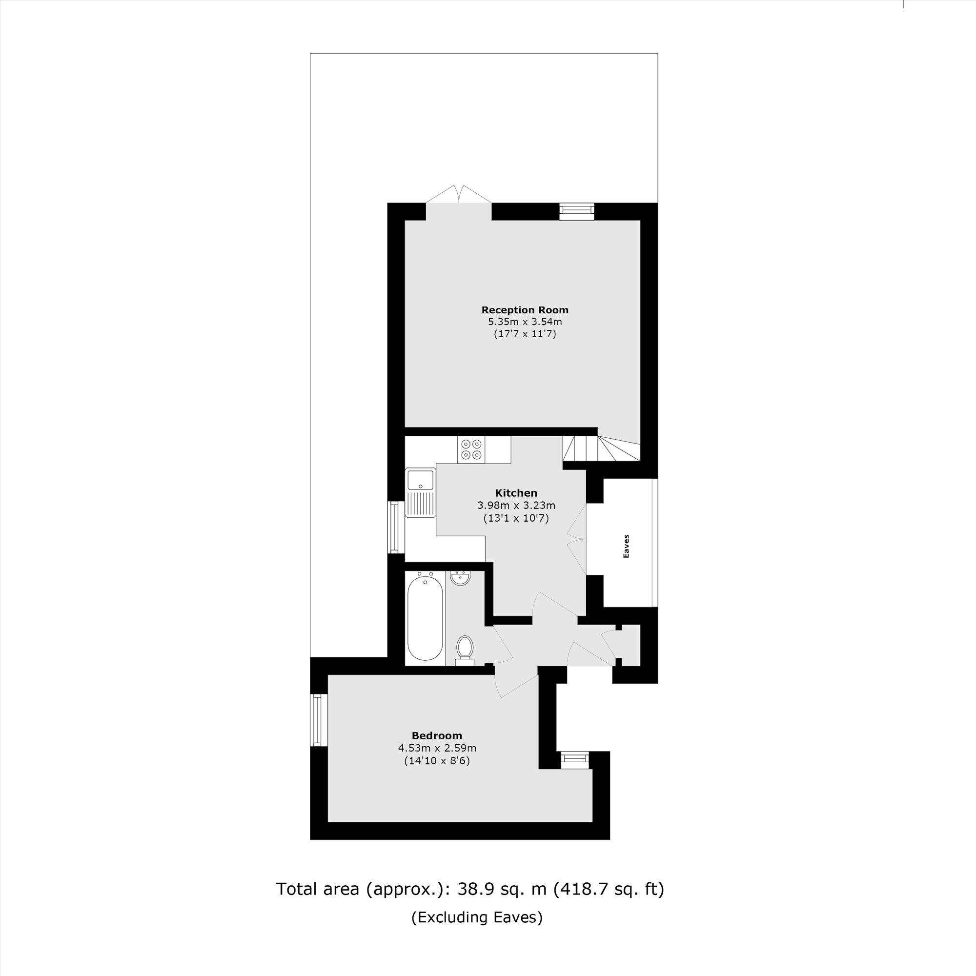 Rum Close, London floorplan