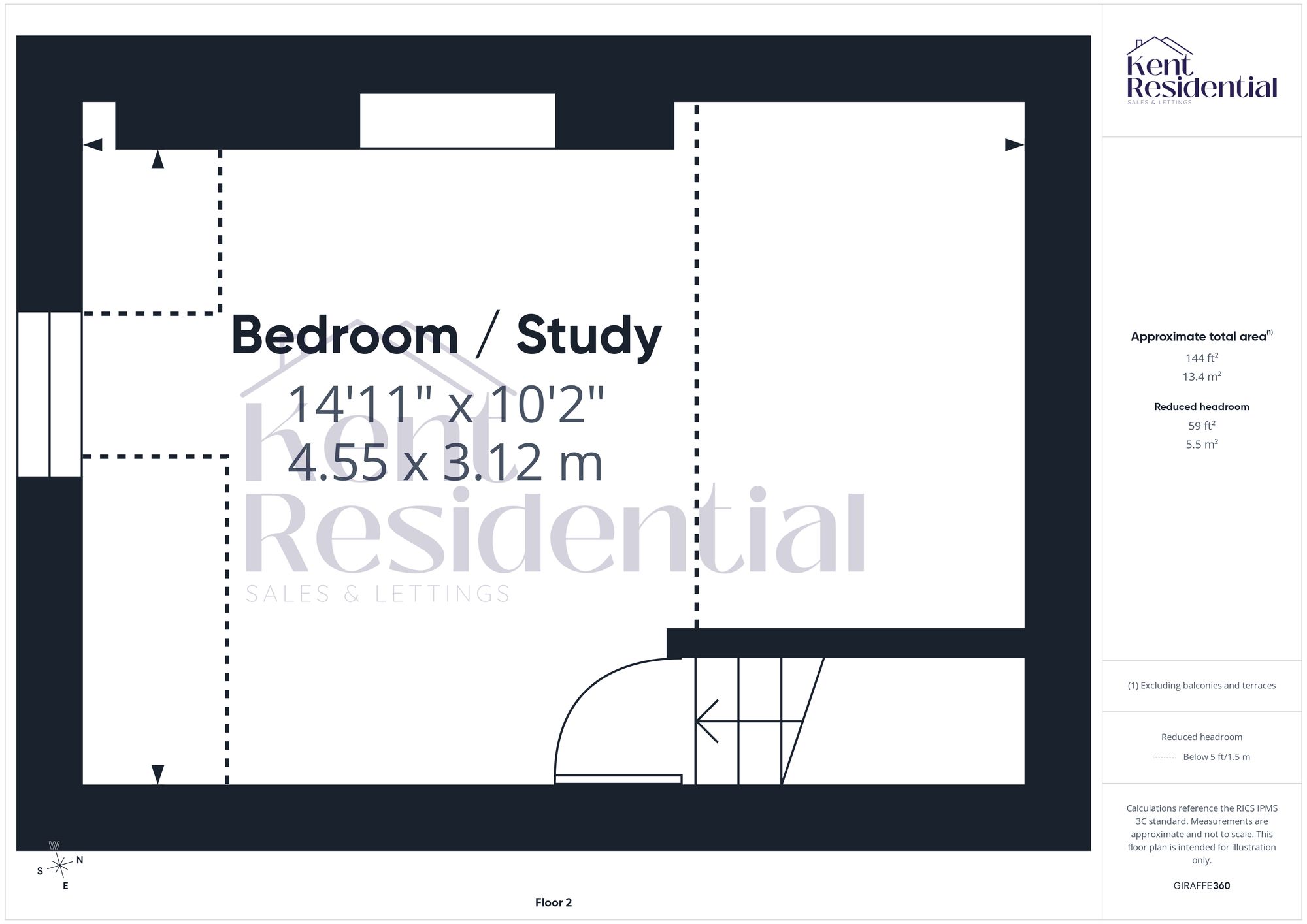 6 Weavering Cottages Ashford Road, Maidstone floorplan