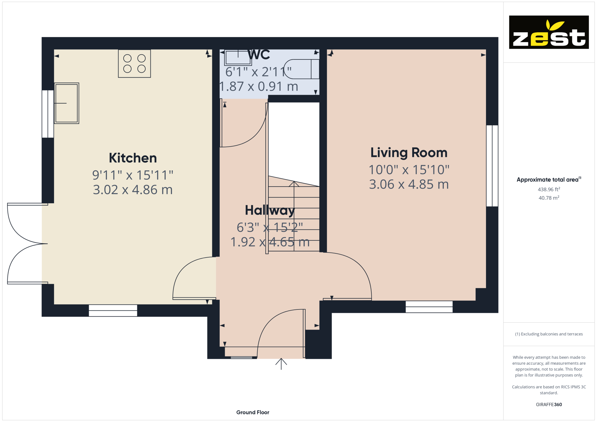 6, Twickenham Close, Hull floorplan