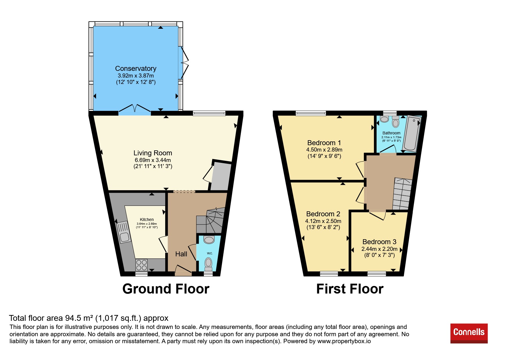 15, Corunna Drive, Colchester floorplan