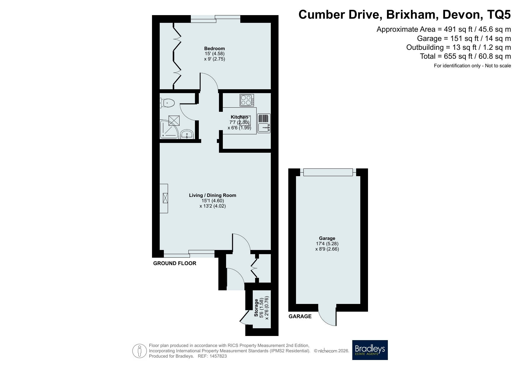 14, Cumber Drive, Devon floorplan