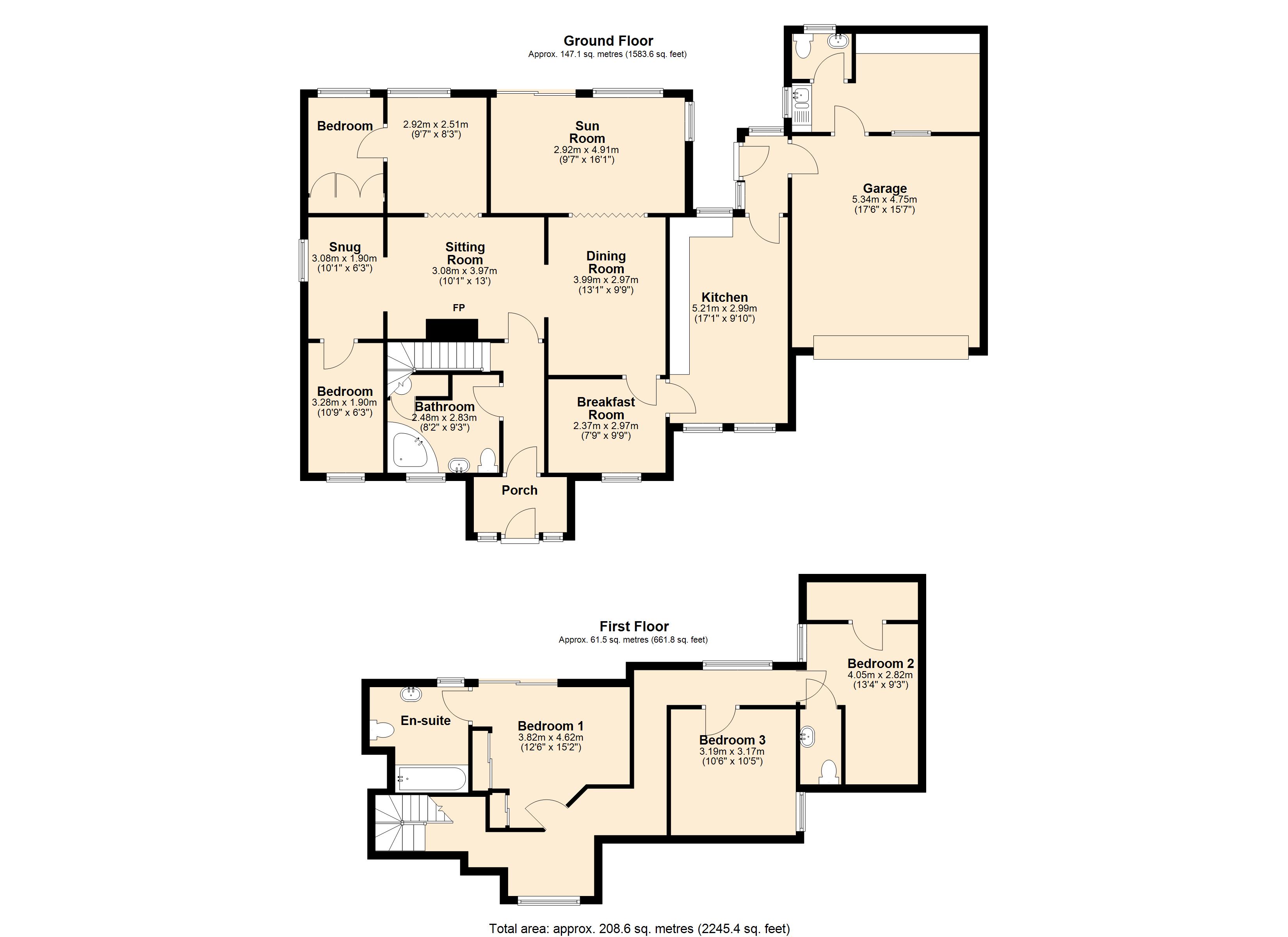 The Lodge,, Corfe Lodge Road, Broadstone floorplan
