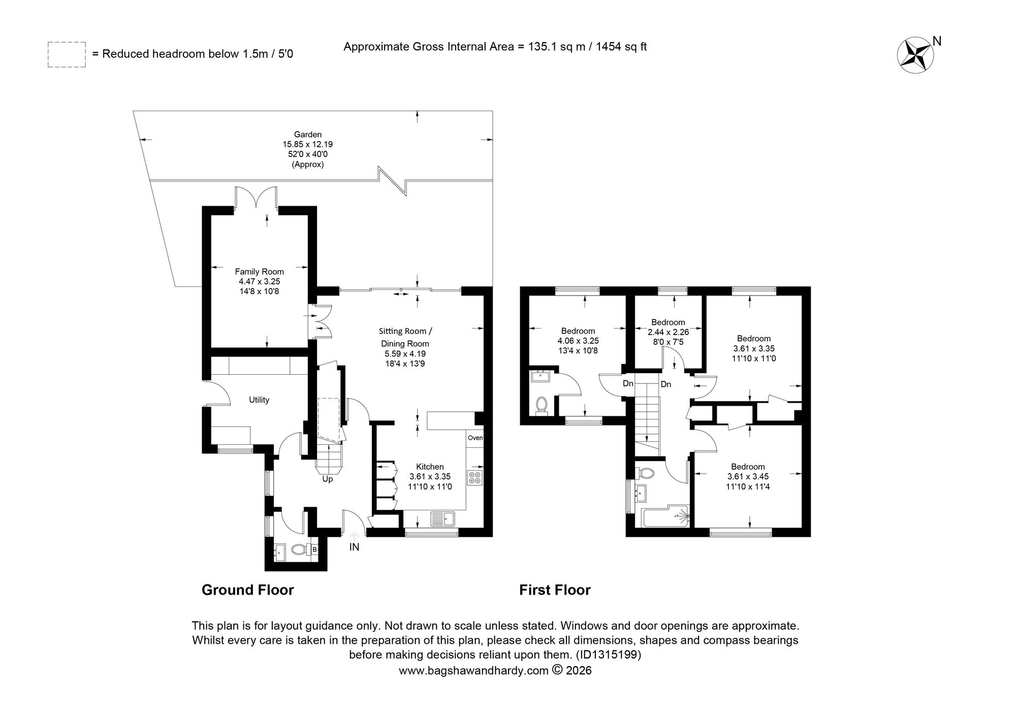 10 Knights Close, Tunbridge Wells floorplan