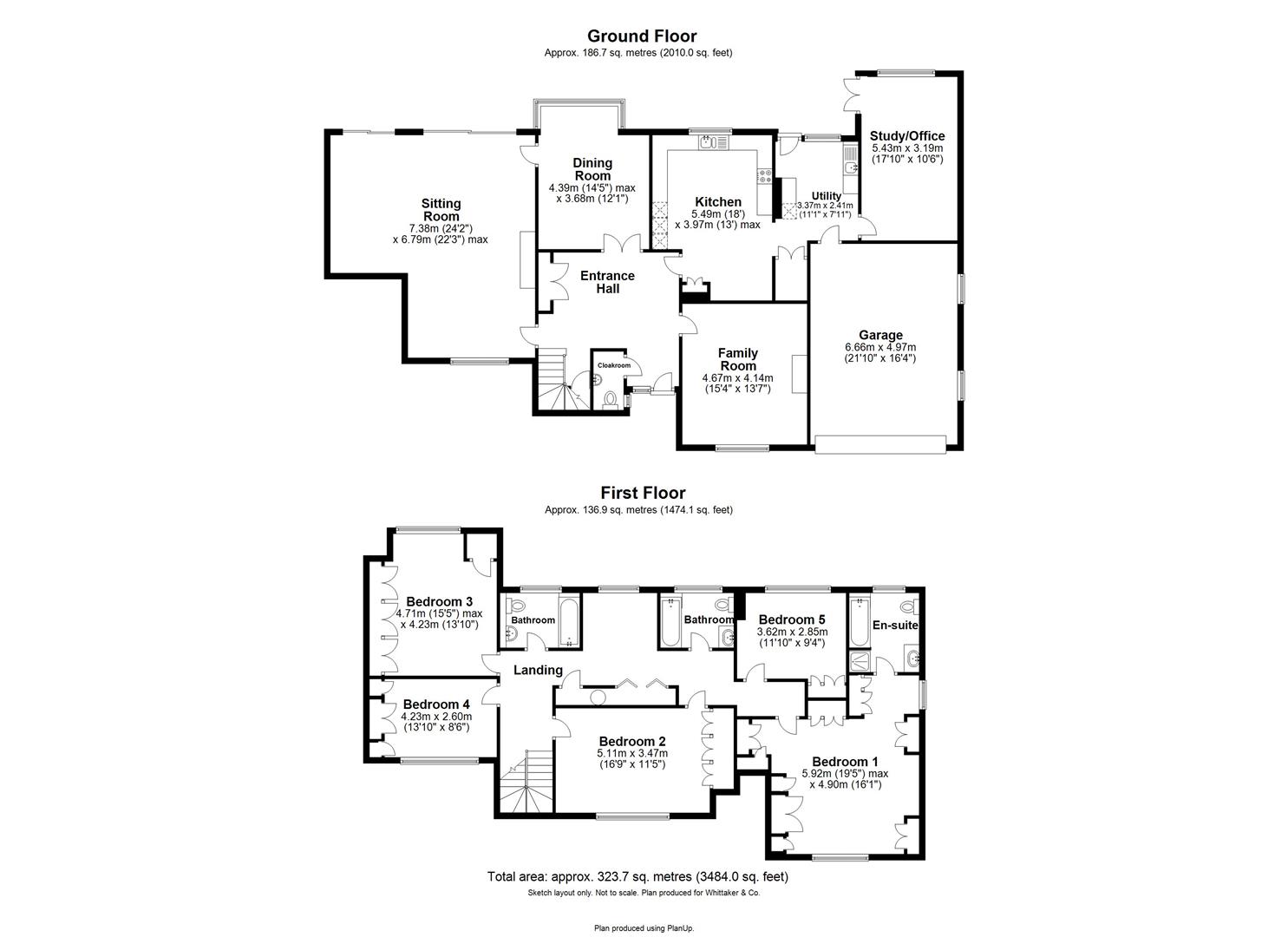 Oakfield Road, Harpenden AL5, 5 bedroom detached house for sale ...