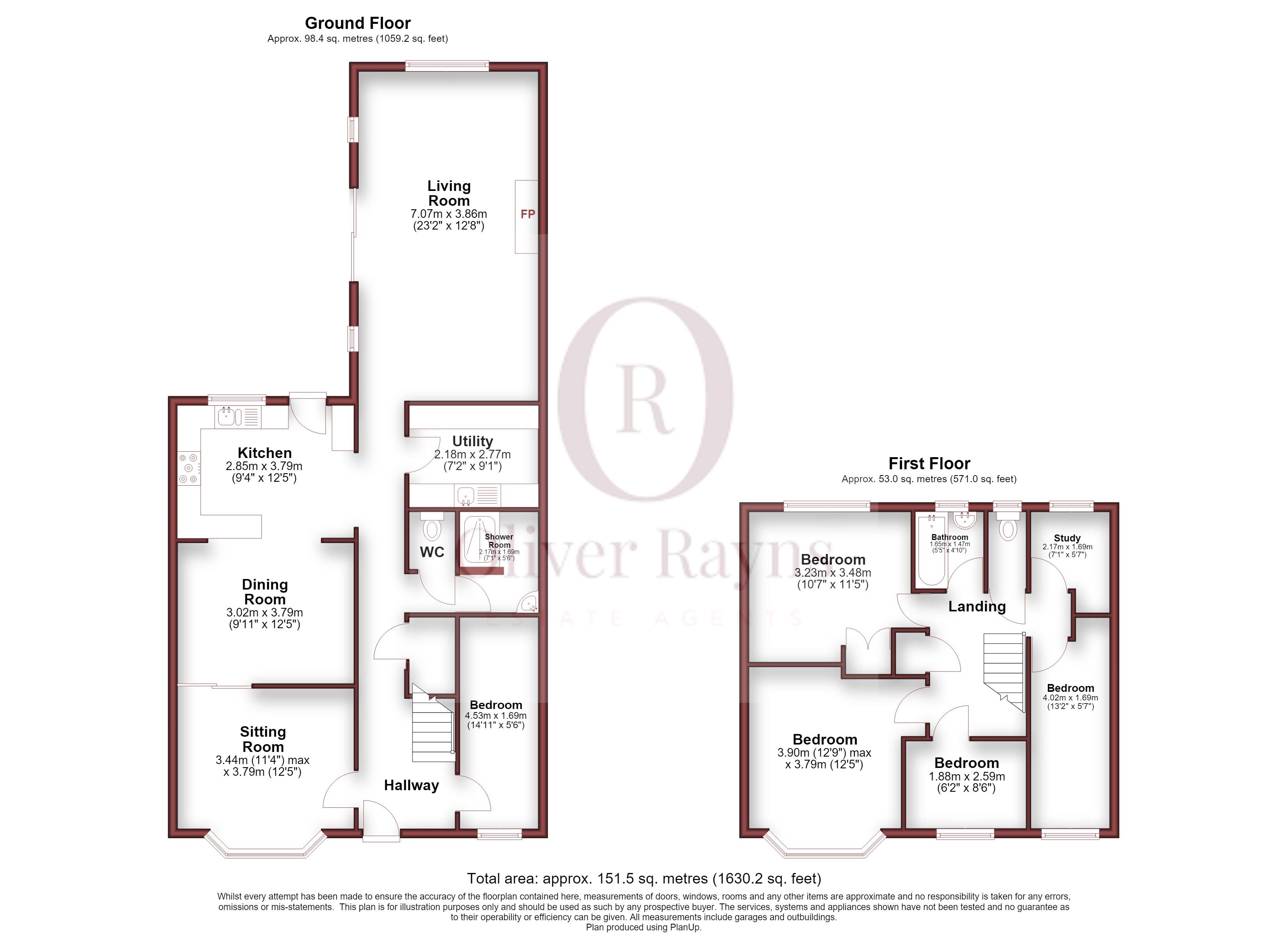 47, Ferndale Road, Leicester floorplan
