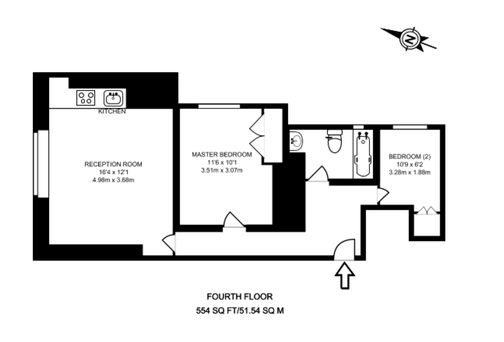 2 Bedrooms Flat to rent in Westbourne Terrace, London W2