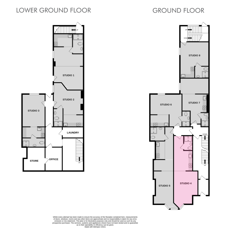 Flat 4, 160 Upper New Walk, Flat 4, 160 Upper New Walk, Leicester floorplan