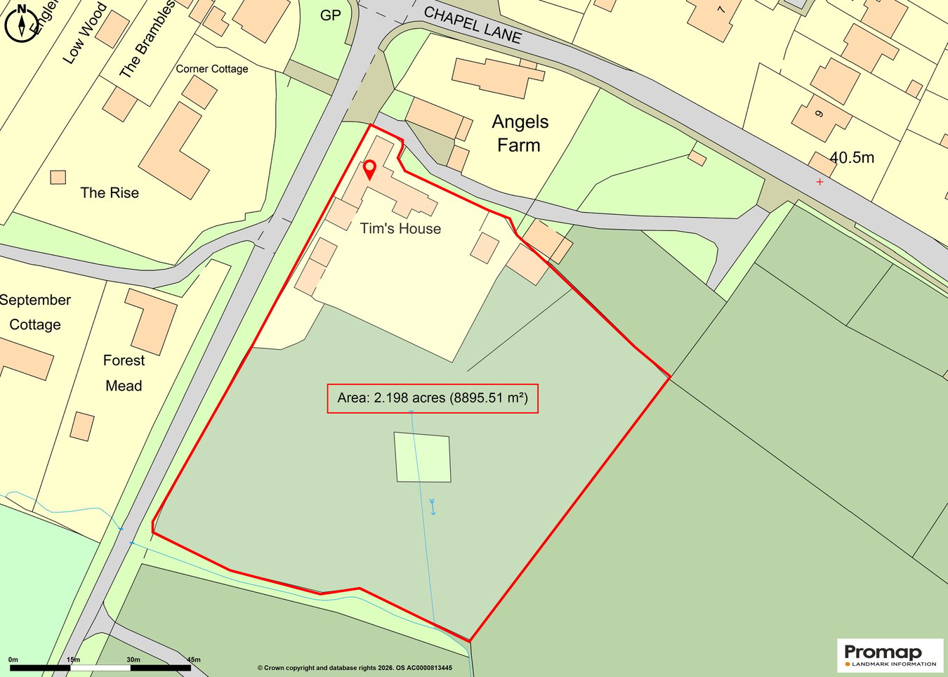 Tims House, Pinkney Lane, Lyndhurst floorplan