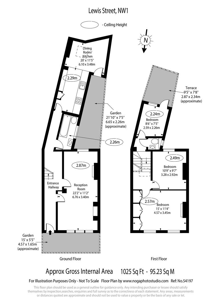 16, Lewis Street, London floorplan
