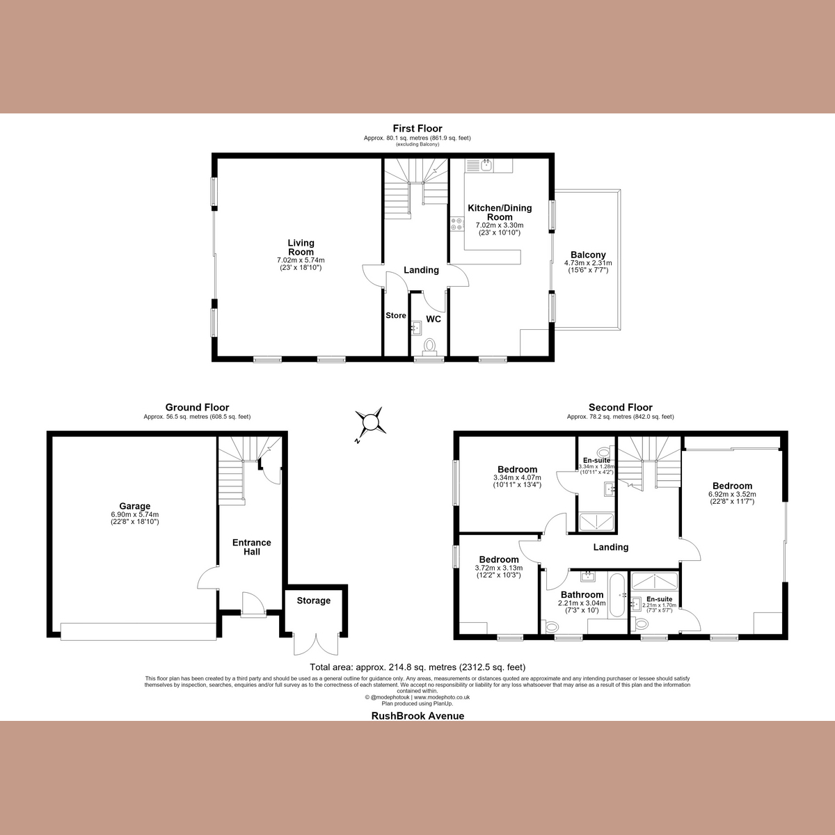 5, Rushbrook Avenue, Wickford floorplan