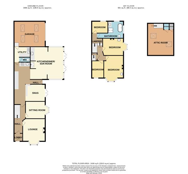 2, Beech Road, St. Austell floorplan