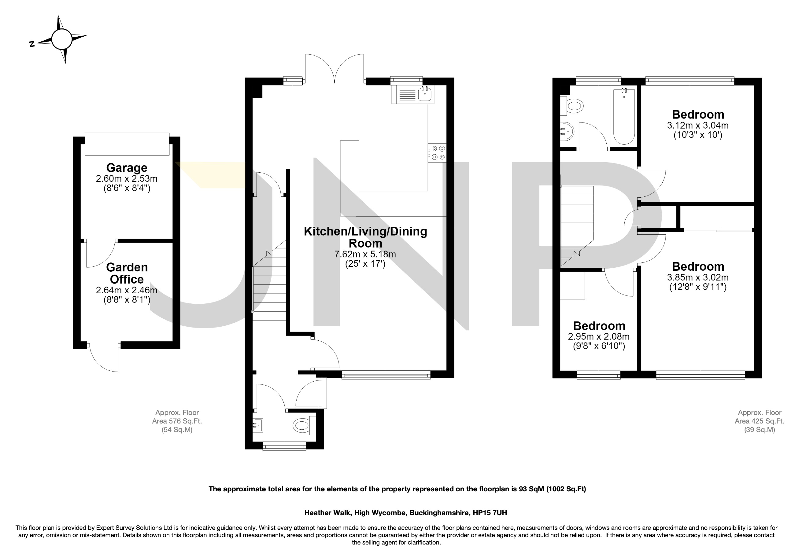 2, Heather Walk, High Wycombe floorplan