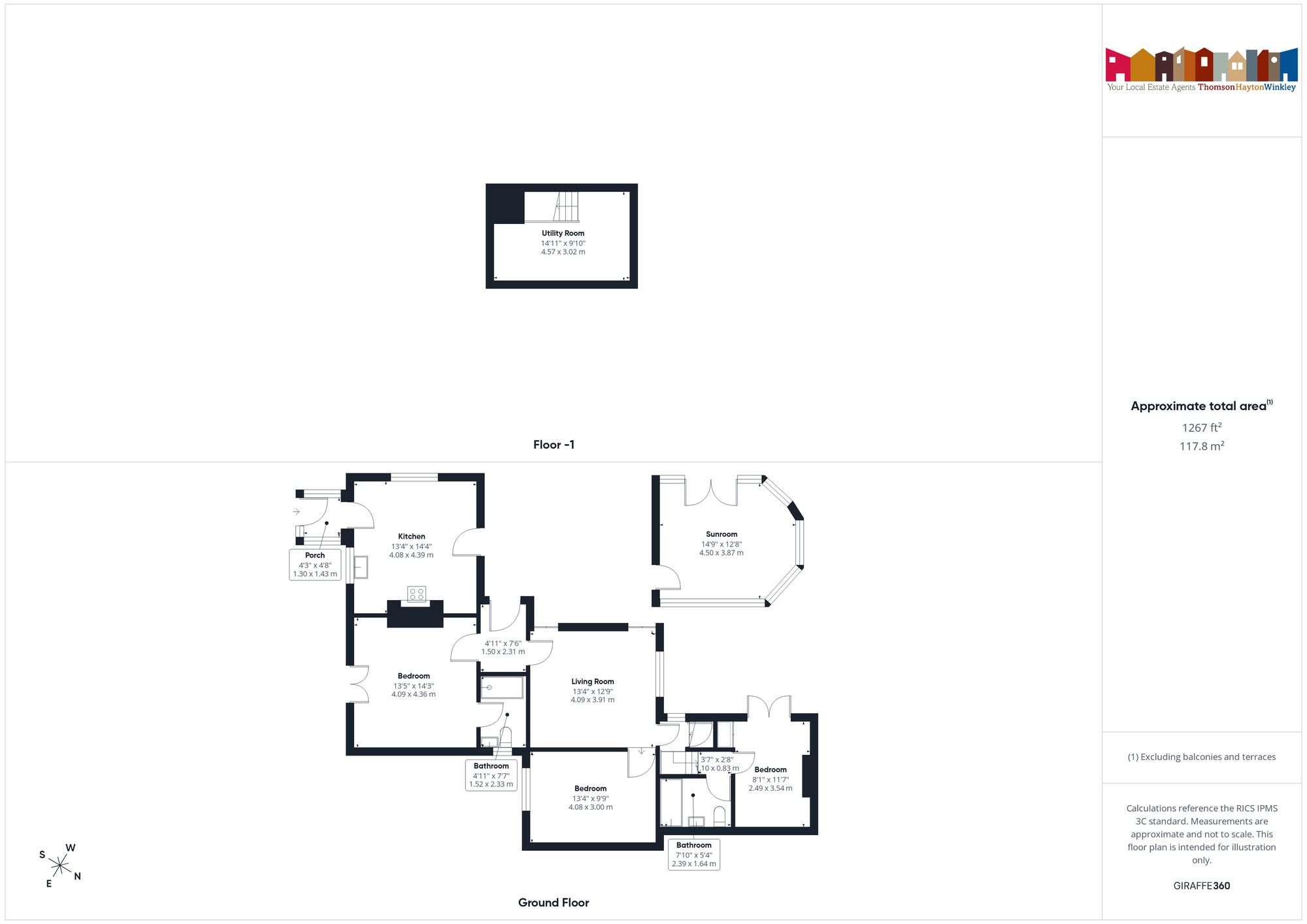 The Bungalow Old College Lane, Windermere floorplan