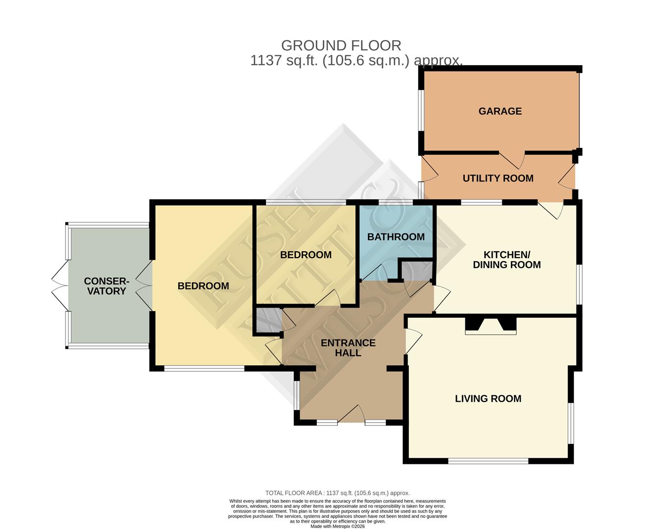 4, Fieldway, Broad Oak floorplan