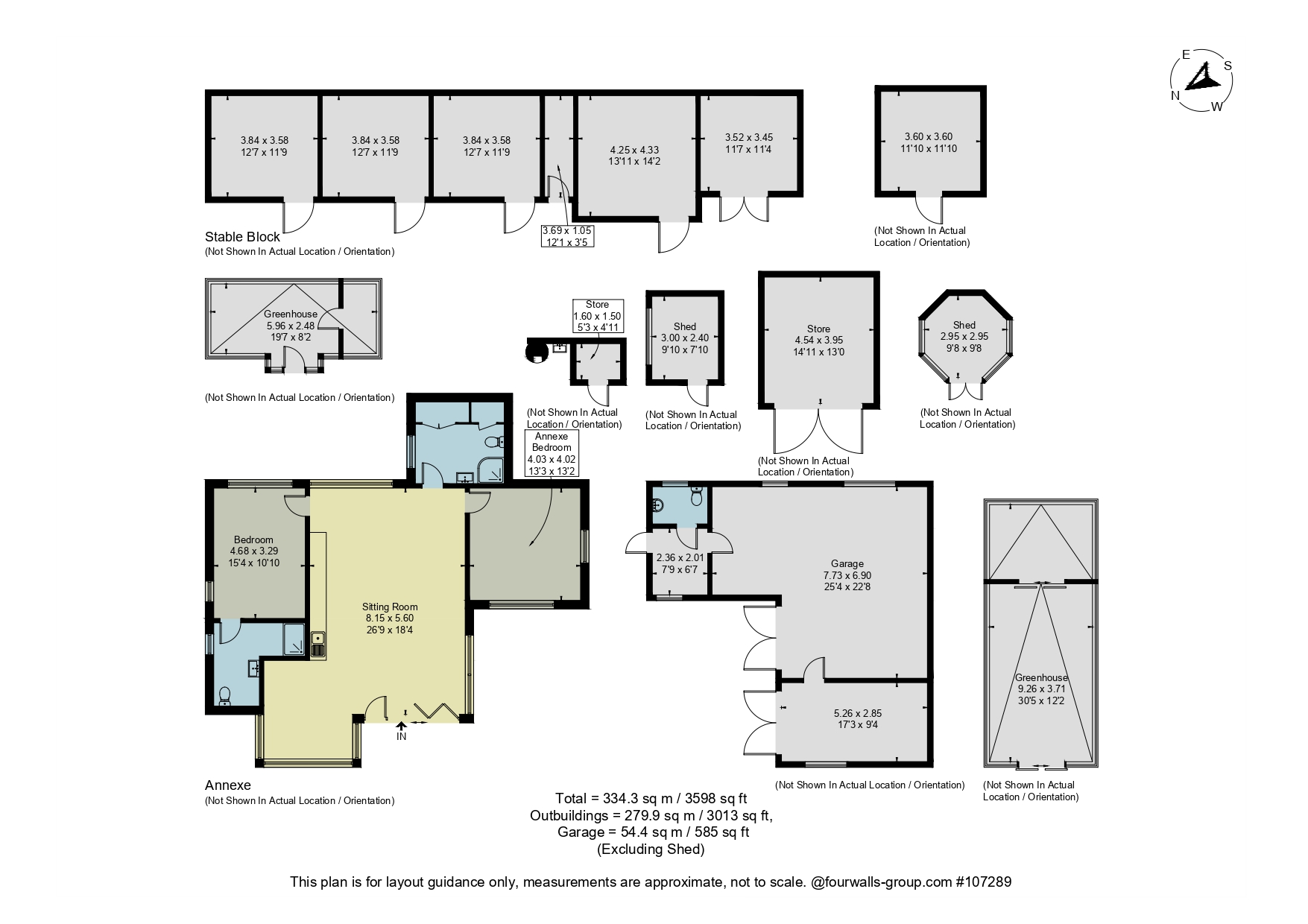 The Little House,, Knightons Lane, Godalming floorplan