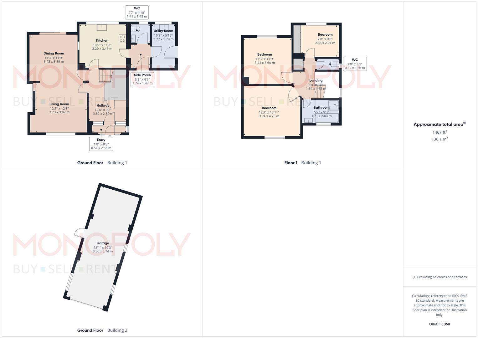 4 Vicarage Fields, Vicarage Fields, Wrexham floorplan