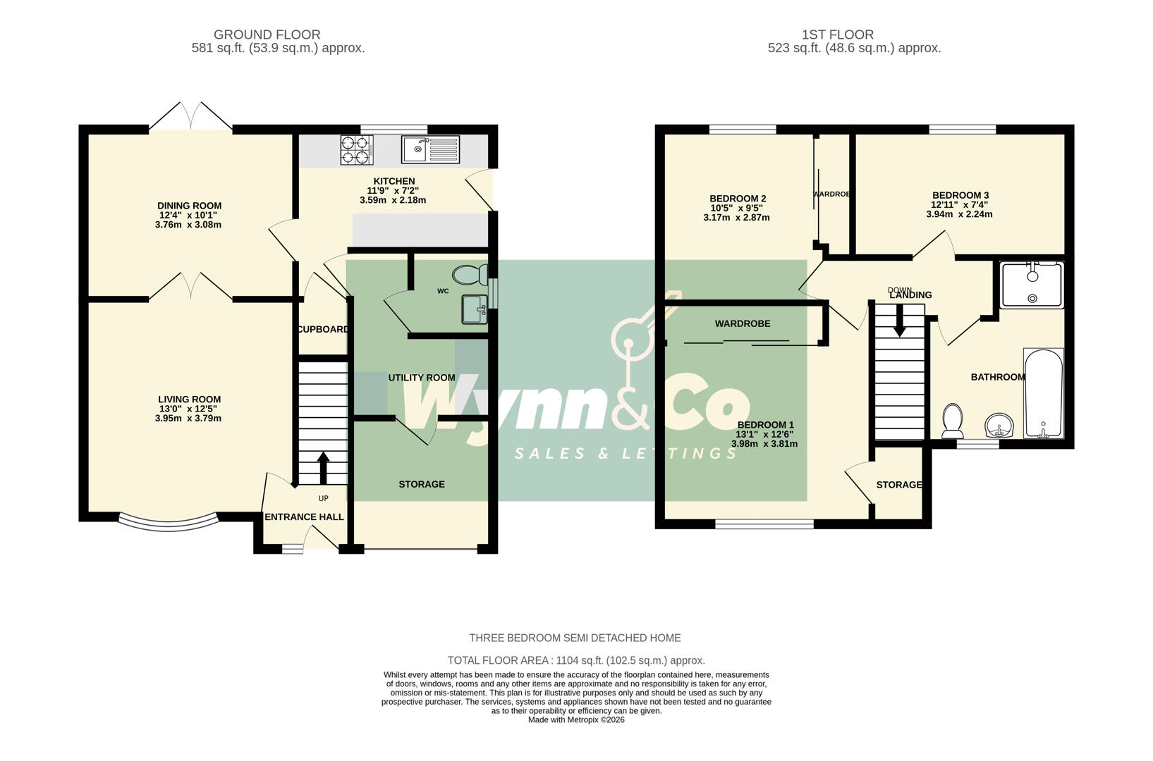 10, Haigh Croft, Barnsley floorplan