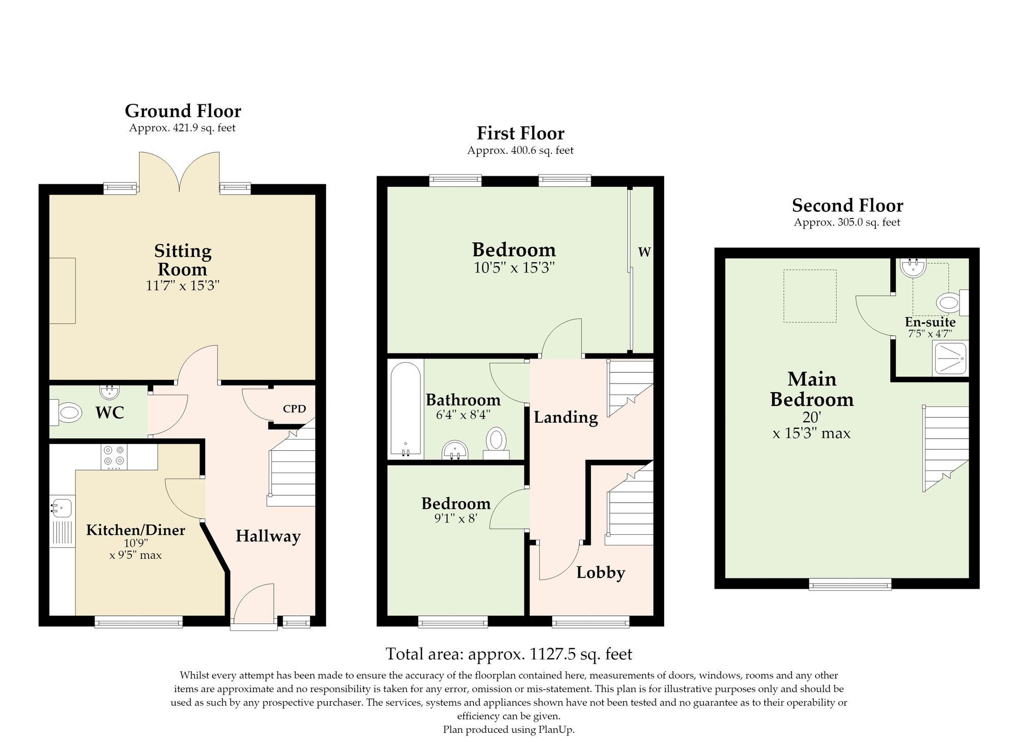5 Field Maple Drive, Dereham floorplan