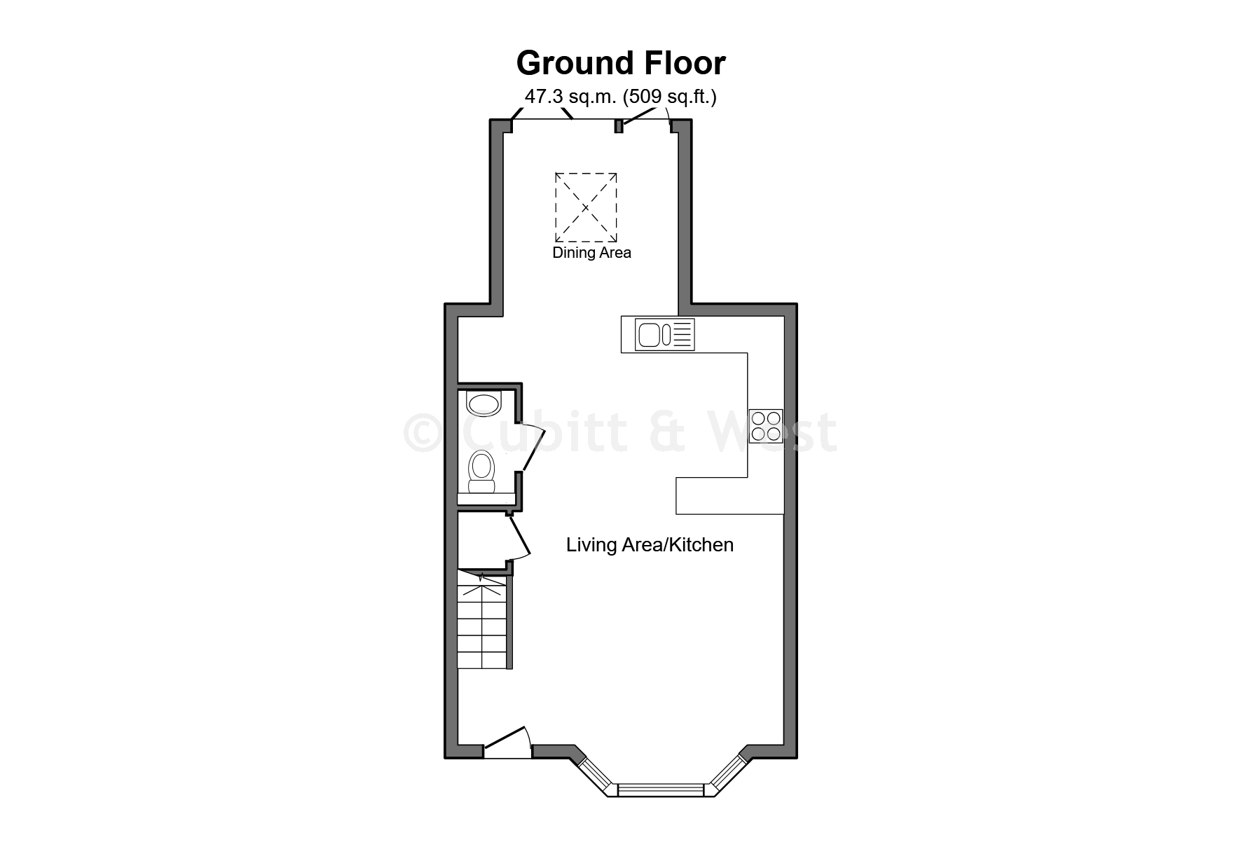 5, Overbury Crescent, Croydon floorplan