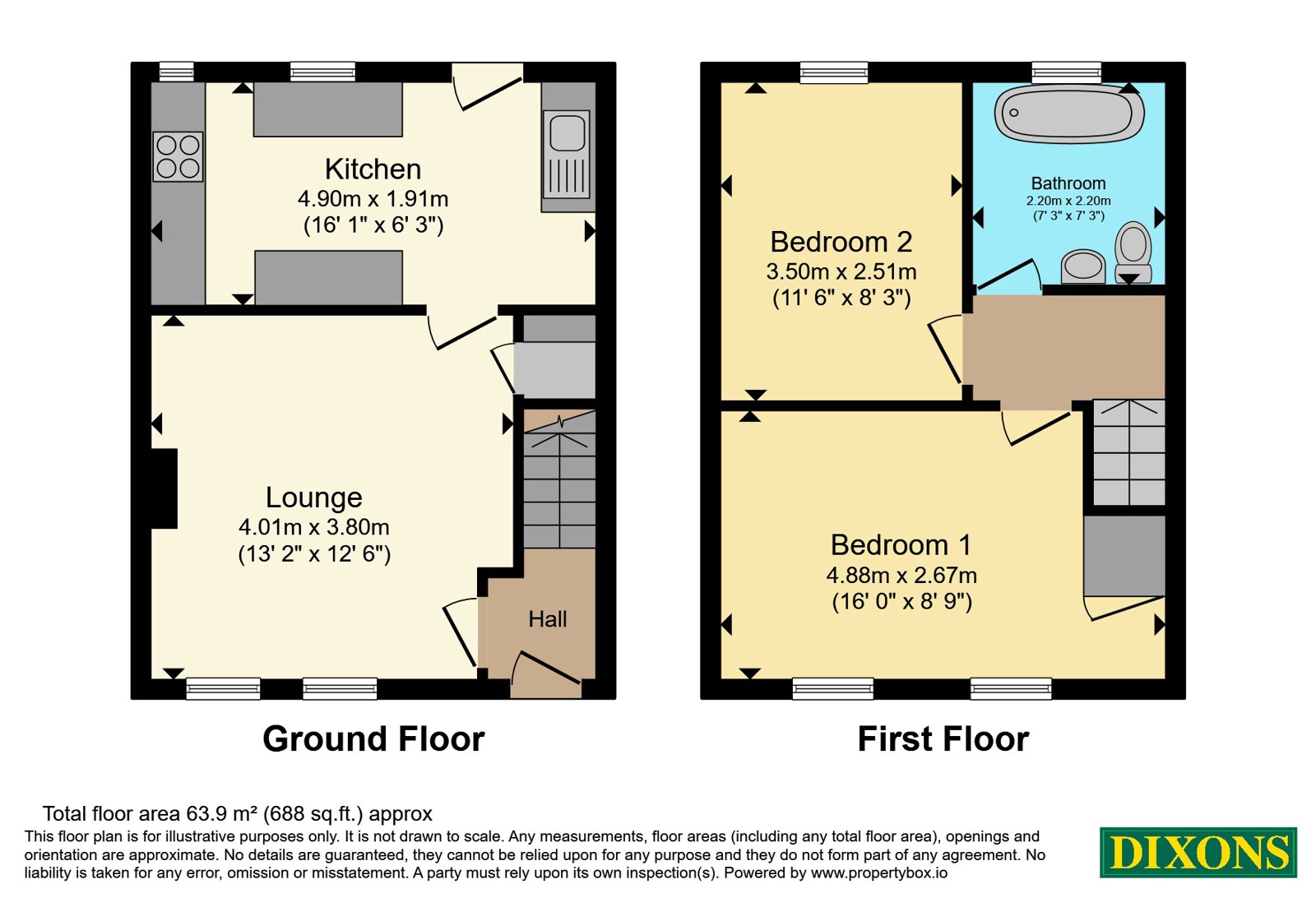 55, Merritts Brook Lane, Birmingham floorplan