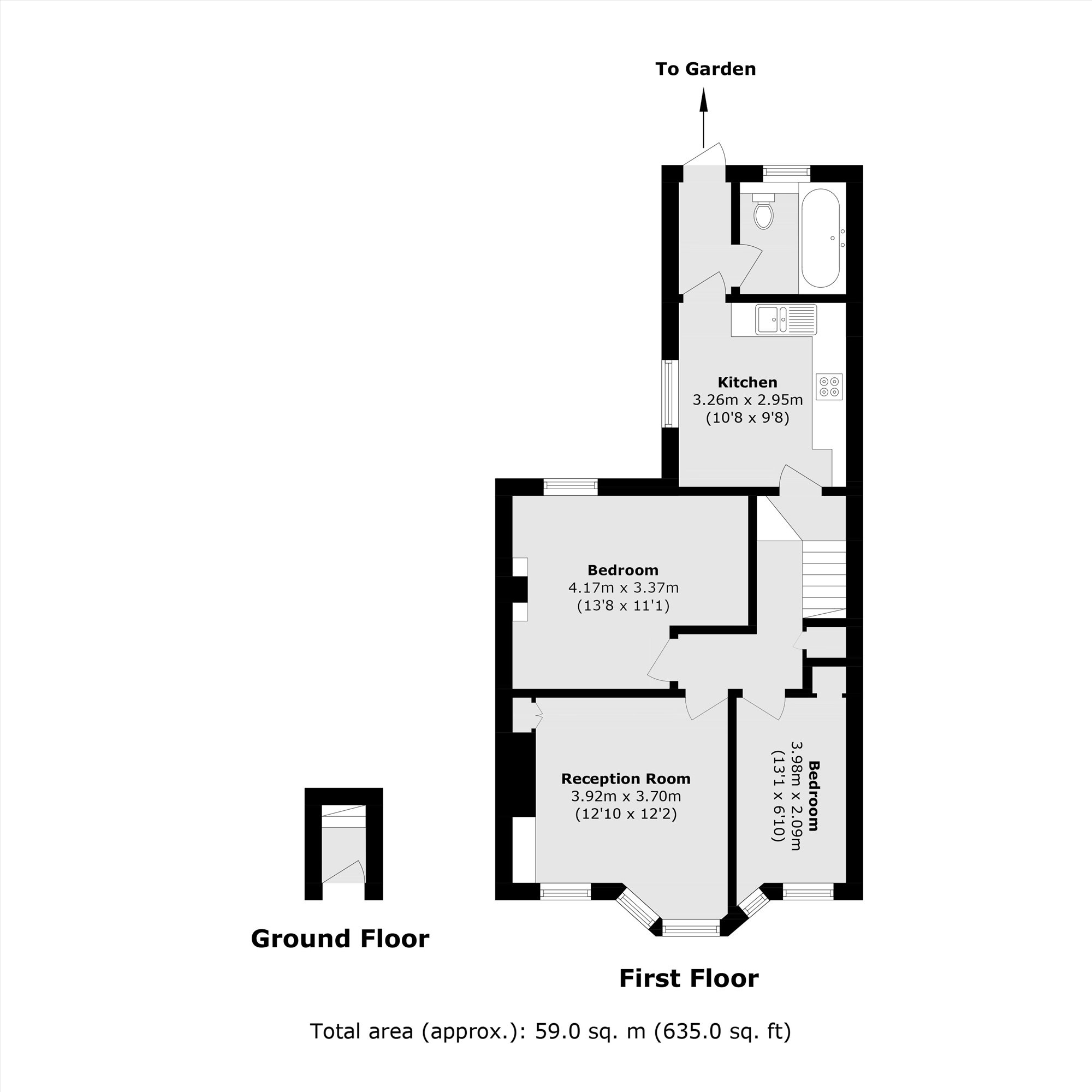 24A, Strathville Road, London floorplan