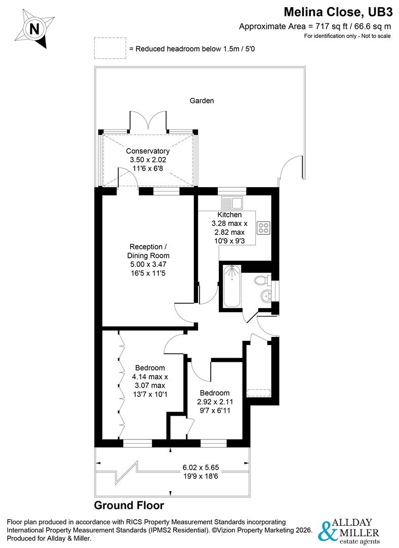 3, Melina Close, Hayes floorplan