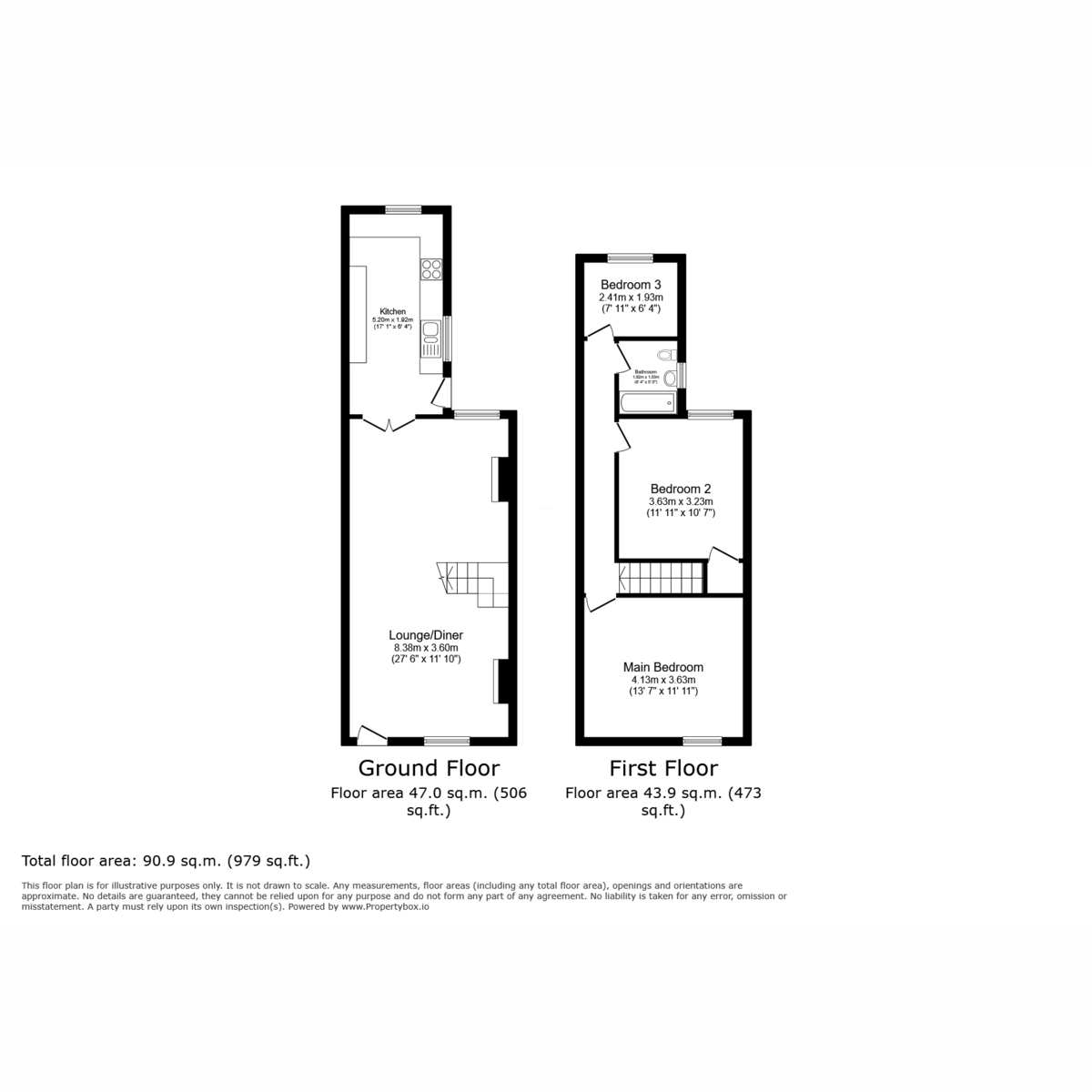 201, Wetmore Road, Burton-on-Trent floorplan
