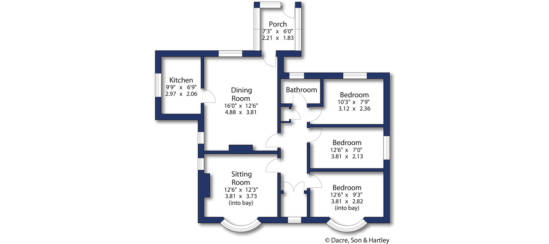 Bali Hai,, Bingley Road, Keighley floorplan