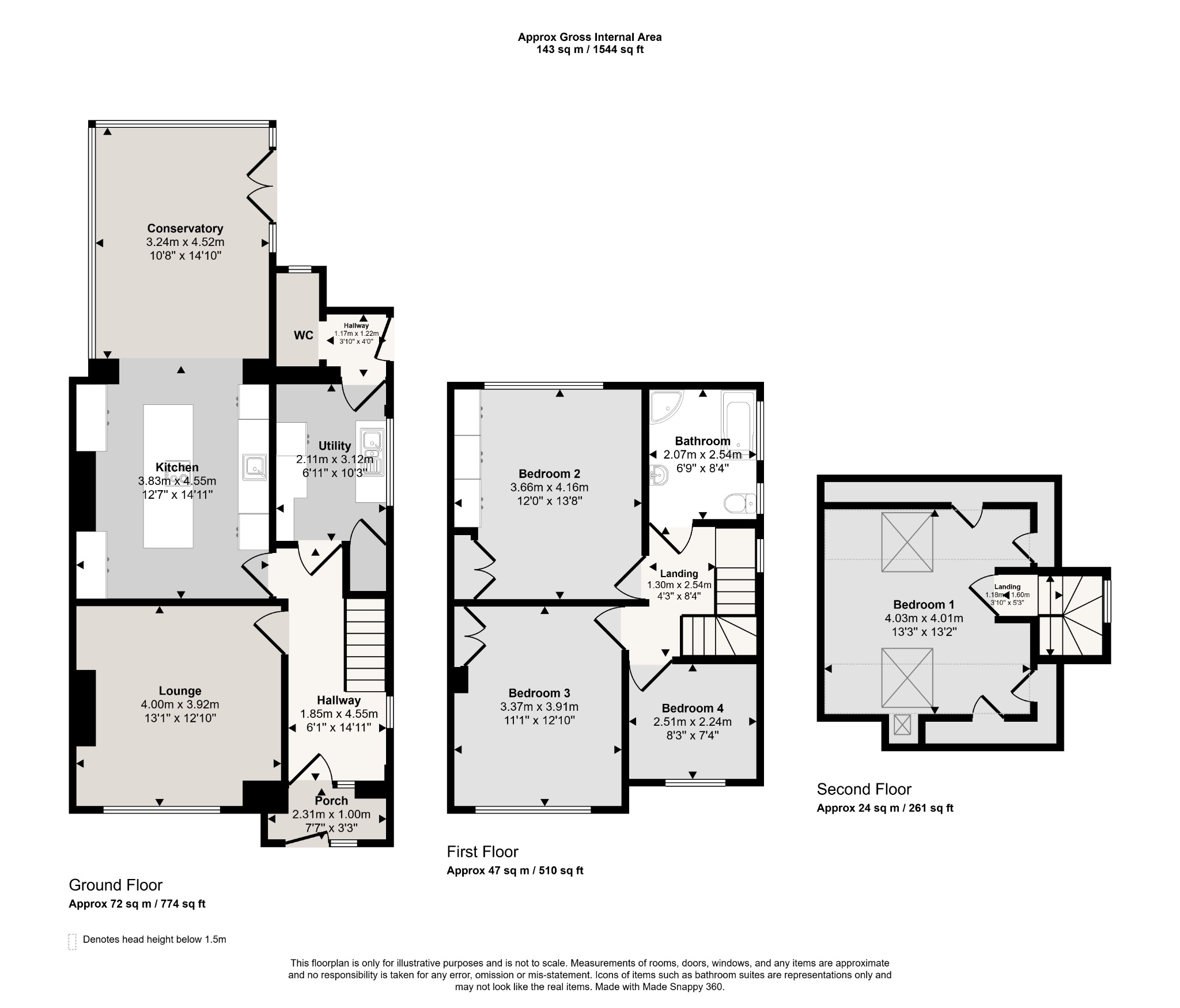 Countisbury Avenue, Llanrumney, Cardiff, CF3 5RS floorplan