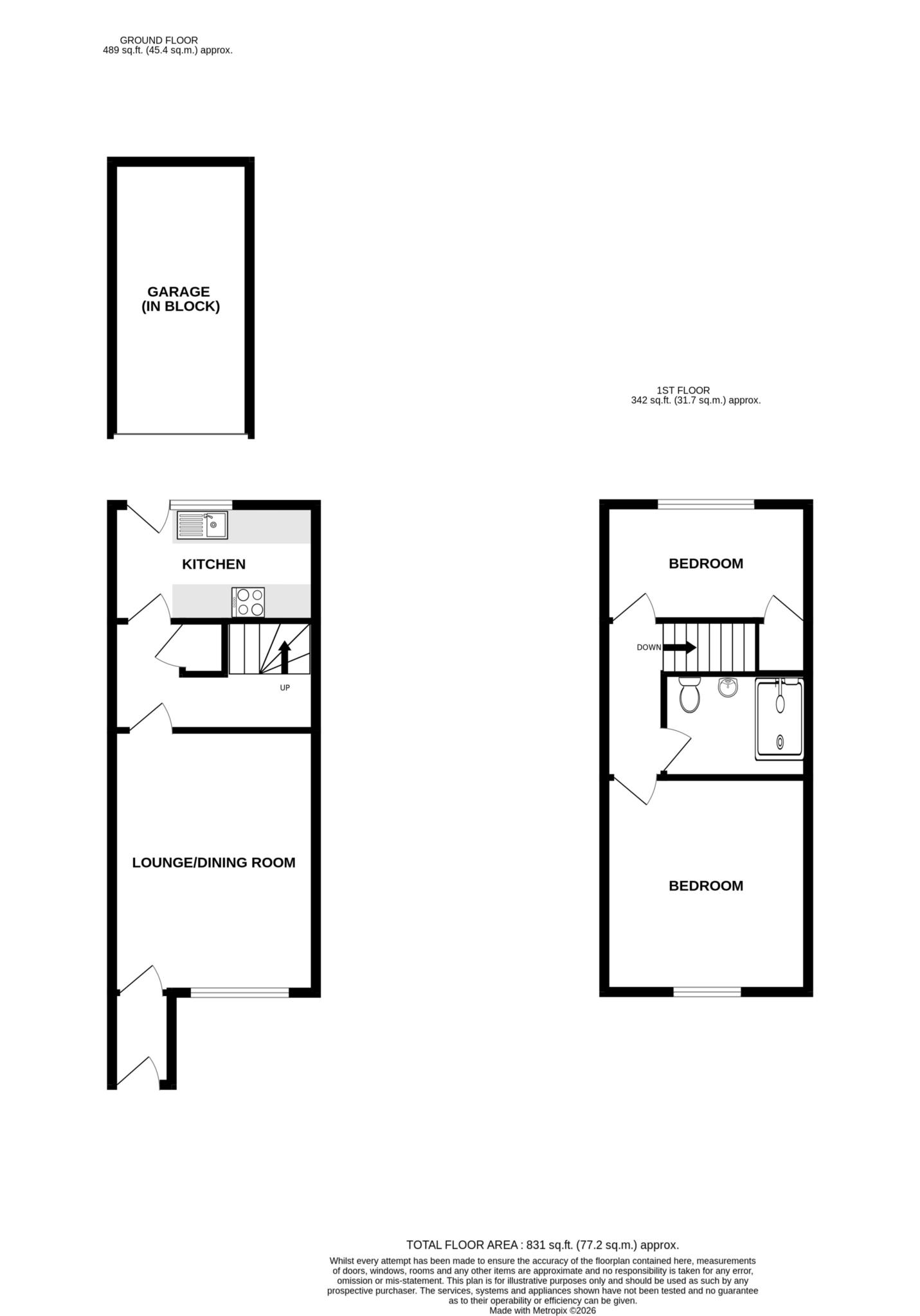 43, St. Andrews Road, Bordon floorplan